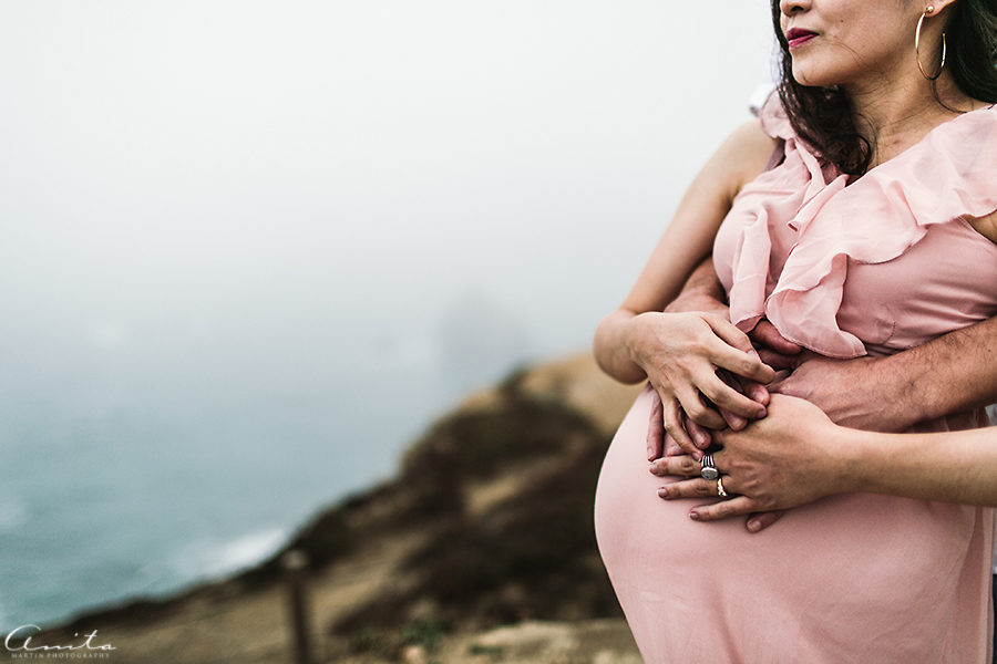 Mission San Francisco Maternity Sutro Baths Foggy Maternity Photographer-008