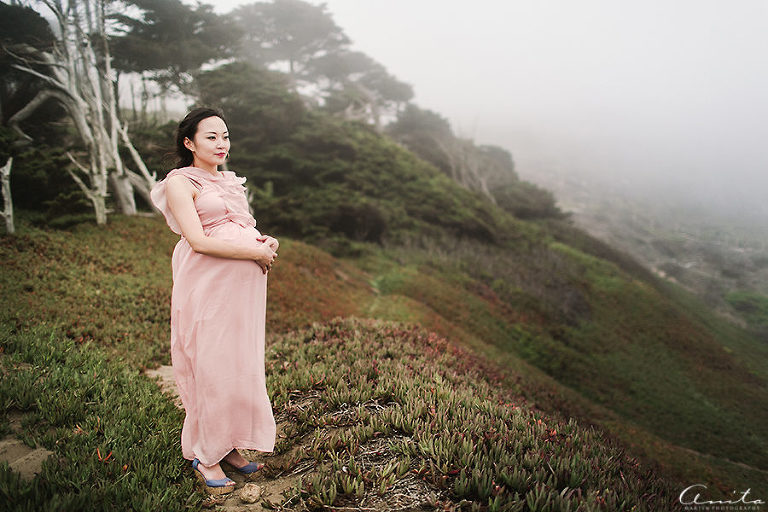 Mission San Francisco Maternity Sutro Baths Foggy Maternity Photographer-015