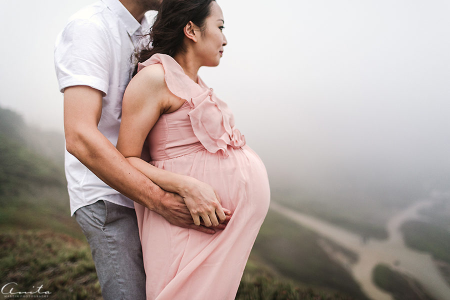 Mission San Francisco Maternity Sutro Baths Foggy Maternity Photographer-016