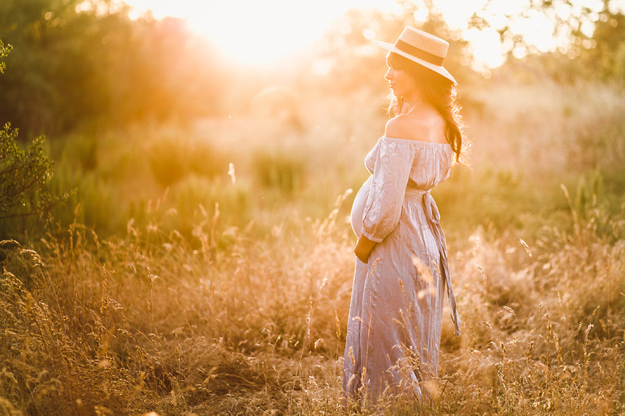 Sacramento Maternity Photographer Golden Light