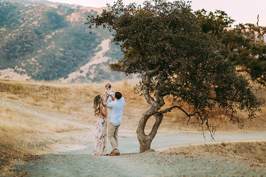 Sacramento Family Photographer Oak Trees