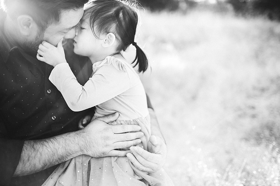 Sacramento Family Photographer Father and daughter