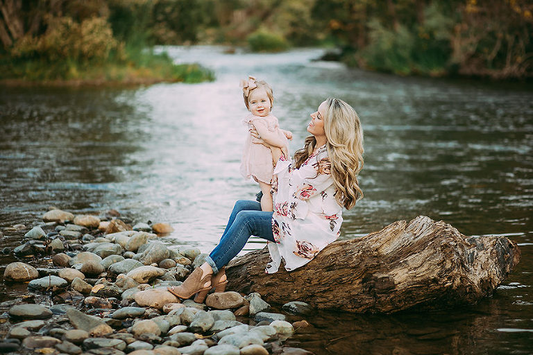 Sacramento Family Photographer Mama and Baby