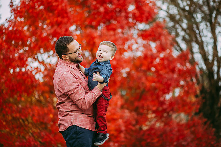 Sacramento Family Photographer Fall Holiday Session