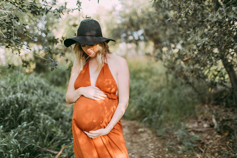 Beautiful maternity portraits Sacramento 