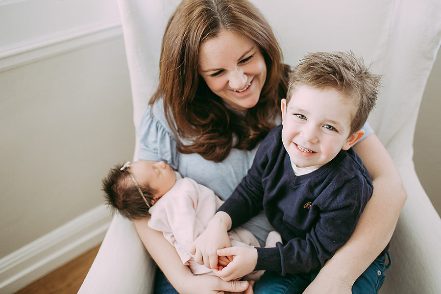 In home Folsom Newborn Photography