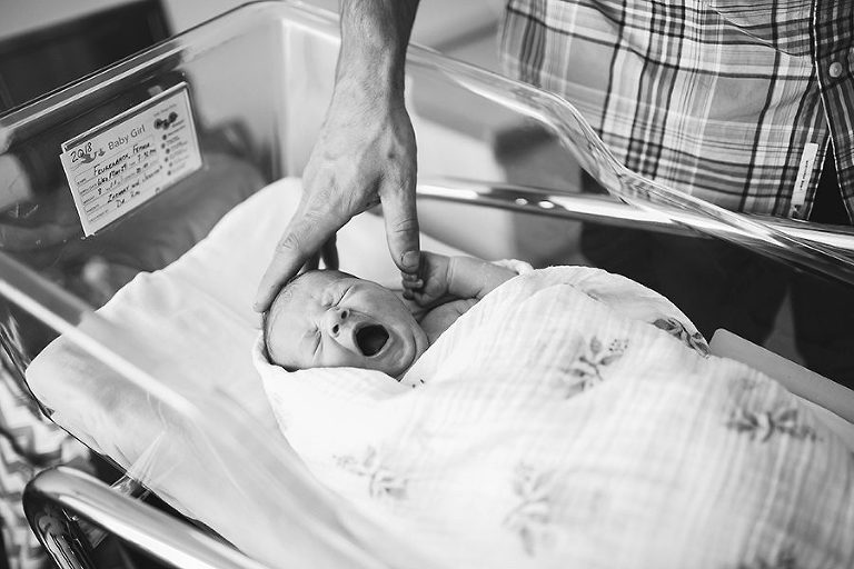 Sacramento Hospital Newborn Photography