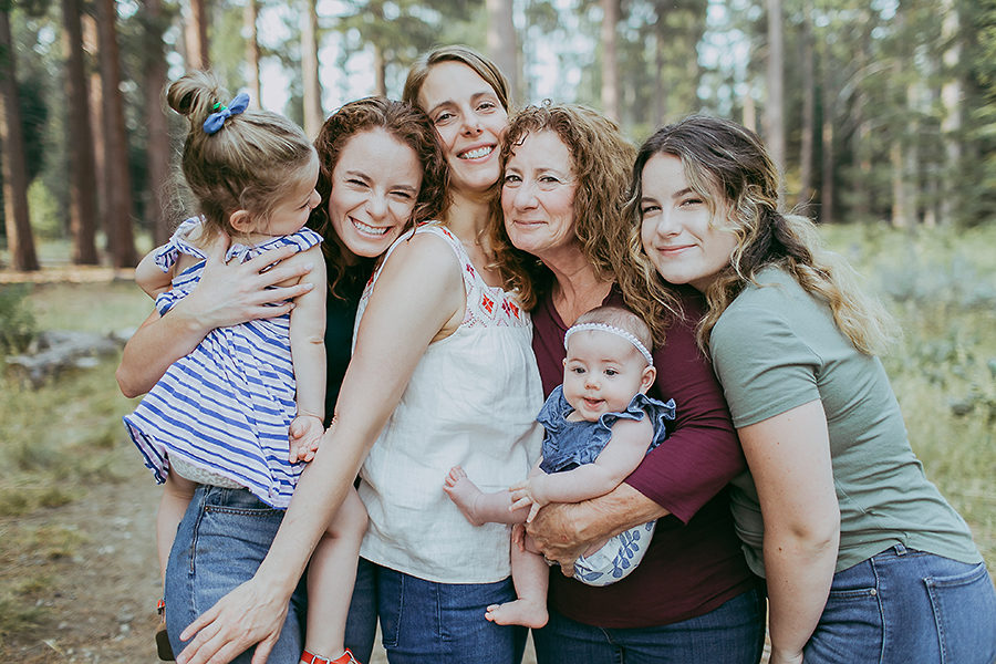 Extended Family Photos Lake Tahoe Vacation