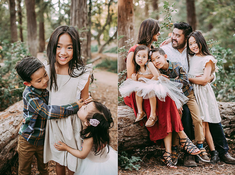 Gorgeous outdoor family photos Sacramento area