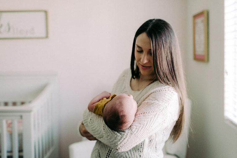 Mother Child Newborn Photographer Sacramento