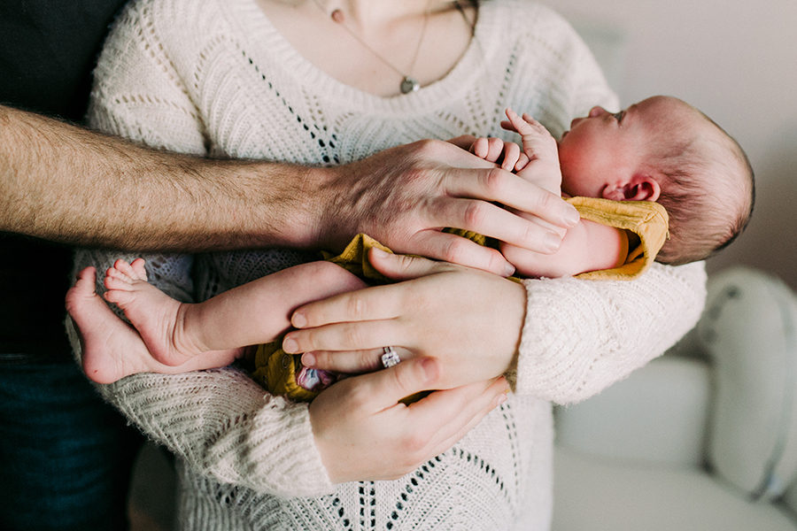 Intimate Sacramento Newborn Photography