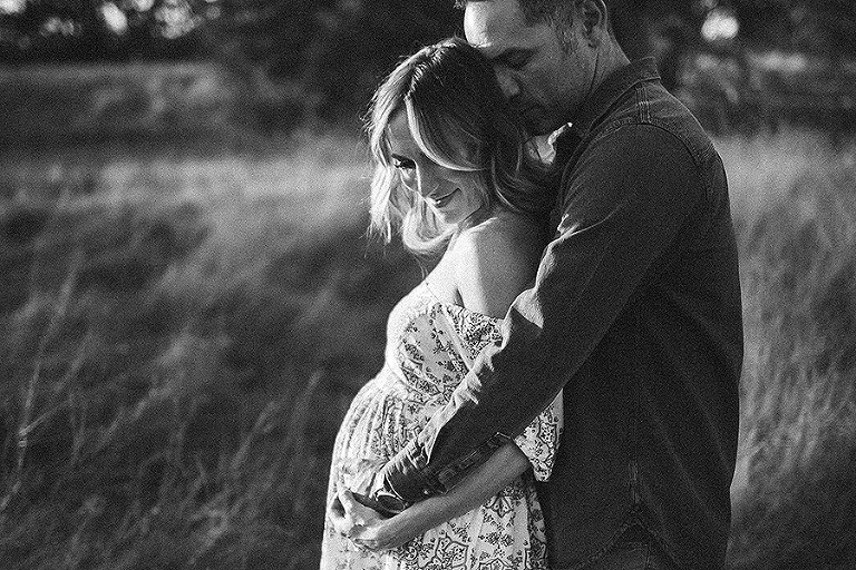 Romantic Maternity Photograph Sacramento Folsom